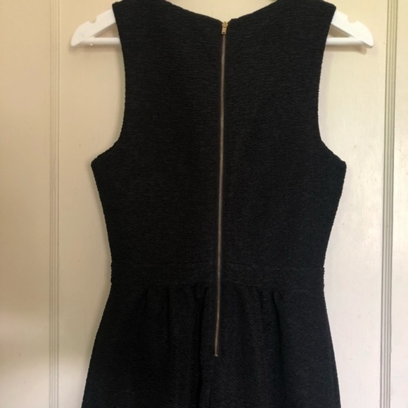 Short Black A-Line Dress with Back Zipper Size S - Picture 10 of 11